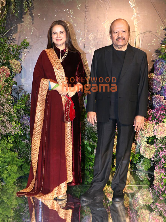 photos madhoo sajid khan poonam dhillon and others snapped at shazahn padamsees sangeet ceremony 6